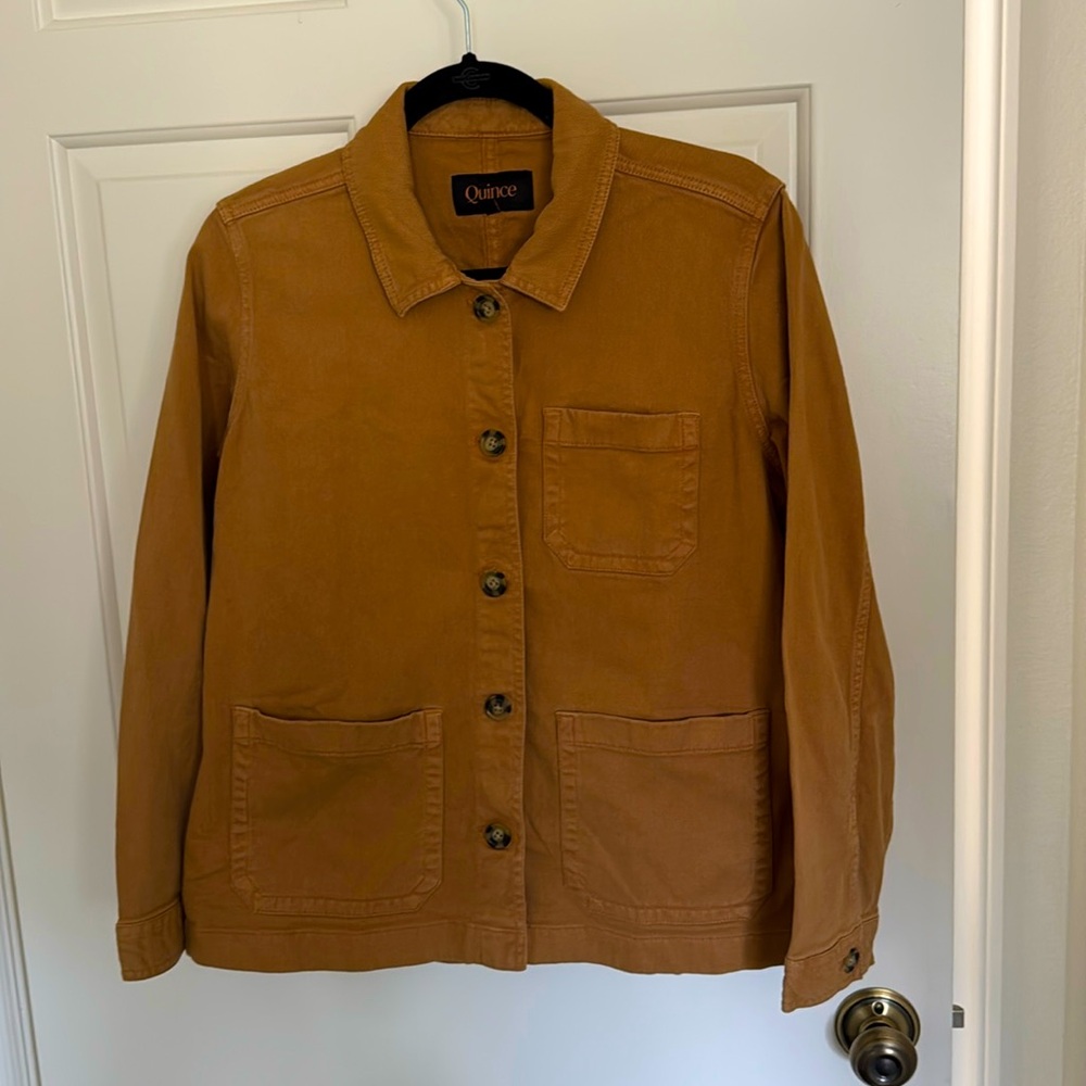 Organic comfort chore jacket- tags removed but never worn